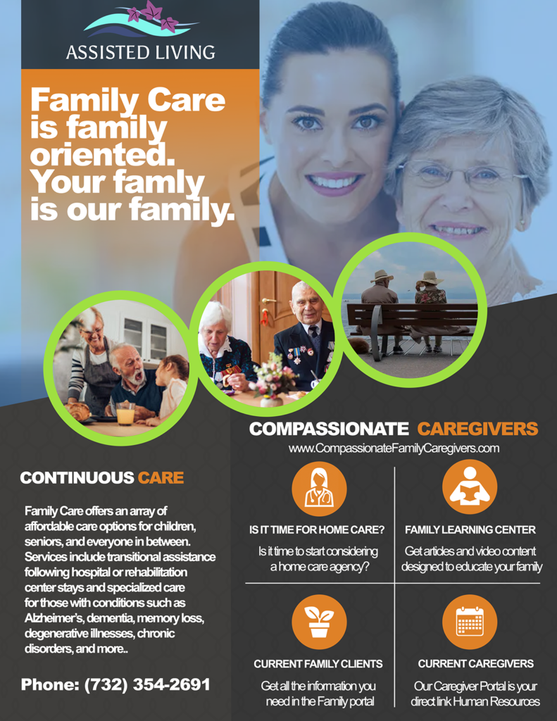 Assisted Family Living Flyer